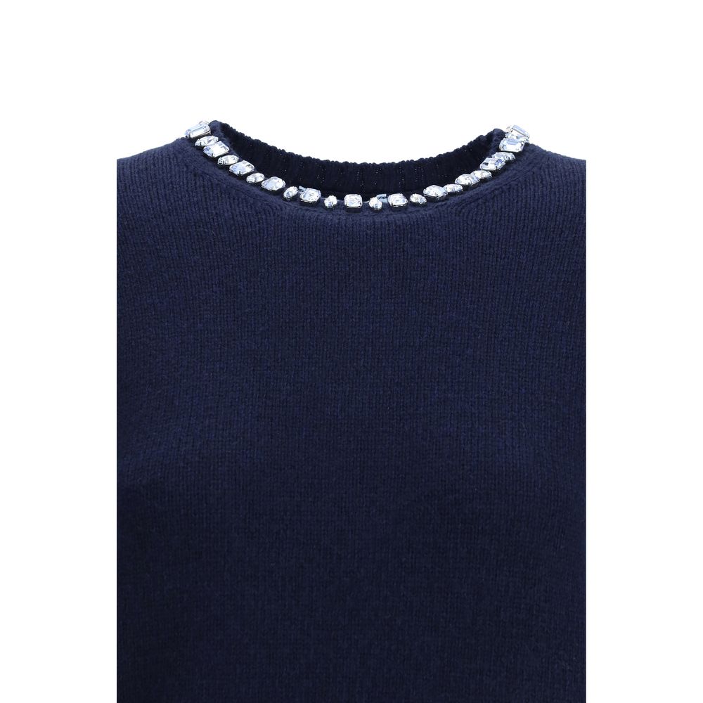 Prada Blue Wool Sweatshirt | Regal Royce