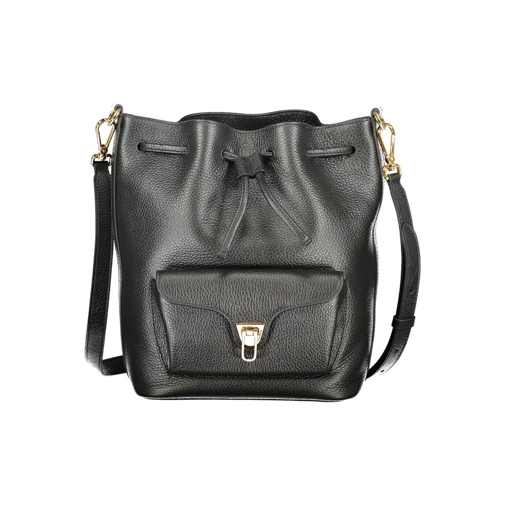 Coccinelle Black Leather Women Handbag | Regal Royce