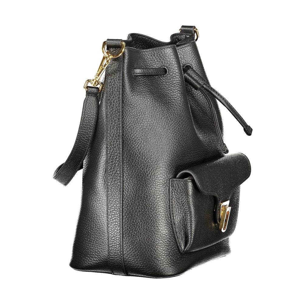 Coccinelle Black Leather Women Handbag | Regal Royce