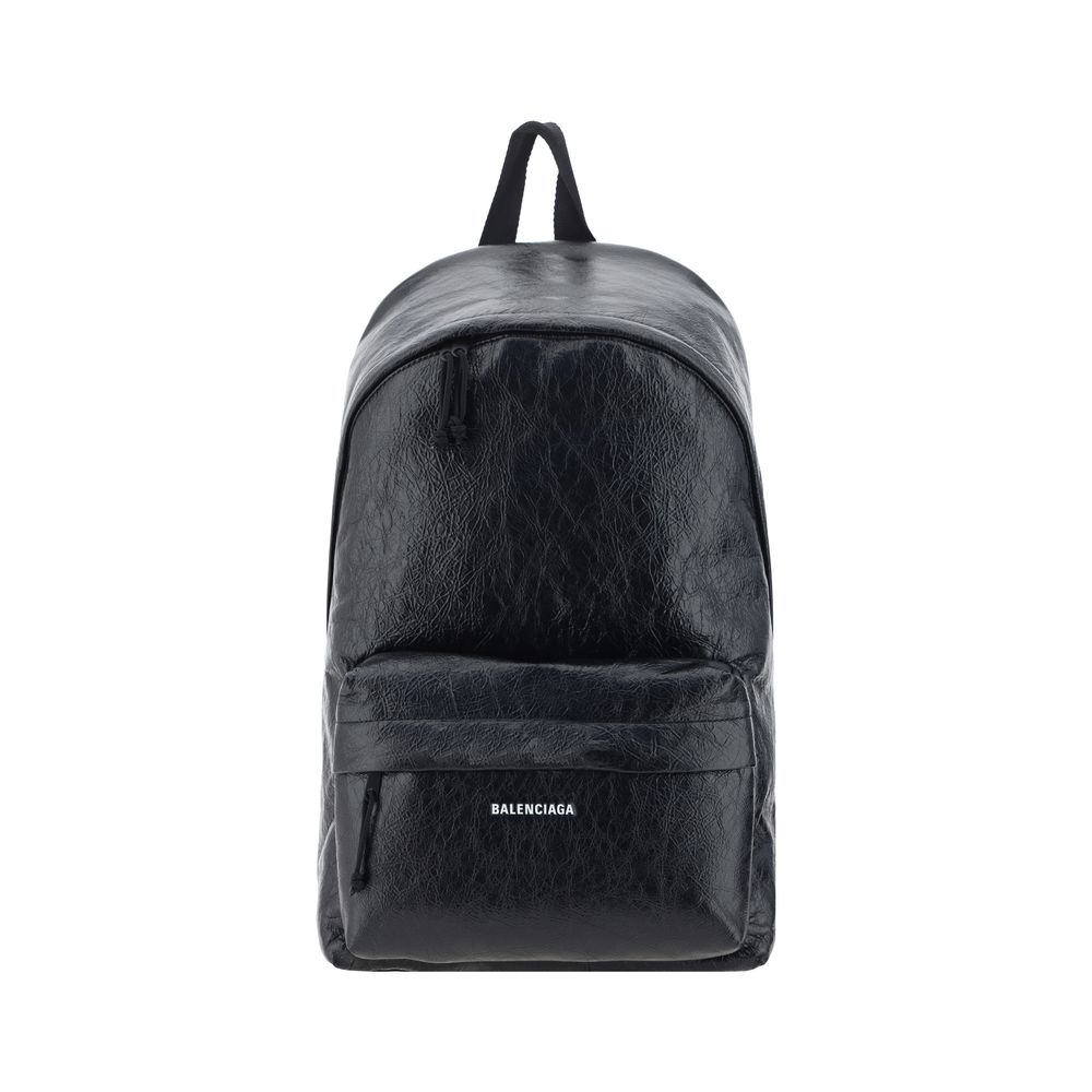 Balenciaga Black Lamb Ovis Aries Aries Backpack | Regal Royce