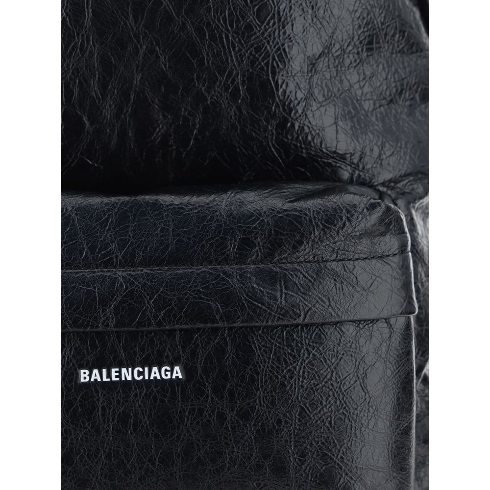 Balenciaga Black Lamb Ovis Aries Aries Backpack | Regal Royce