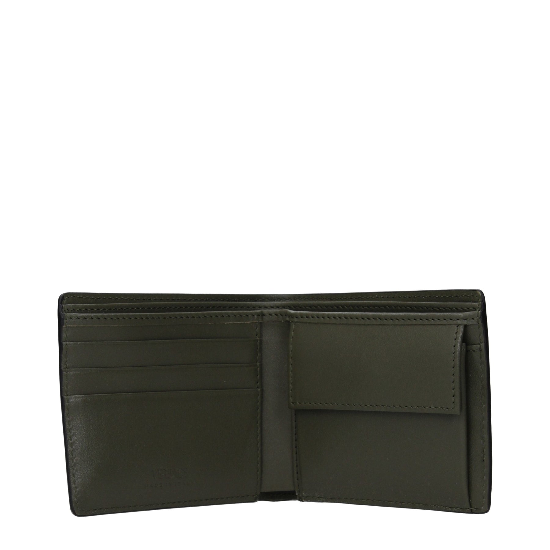 Versace Green Leather Wallet | Regal Royce