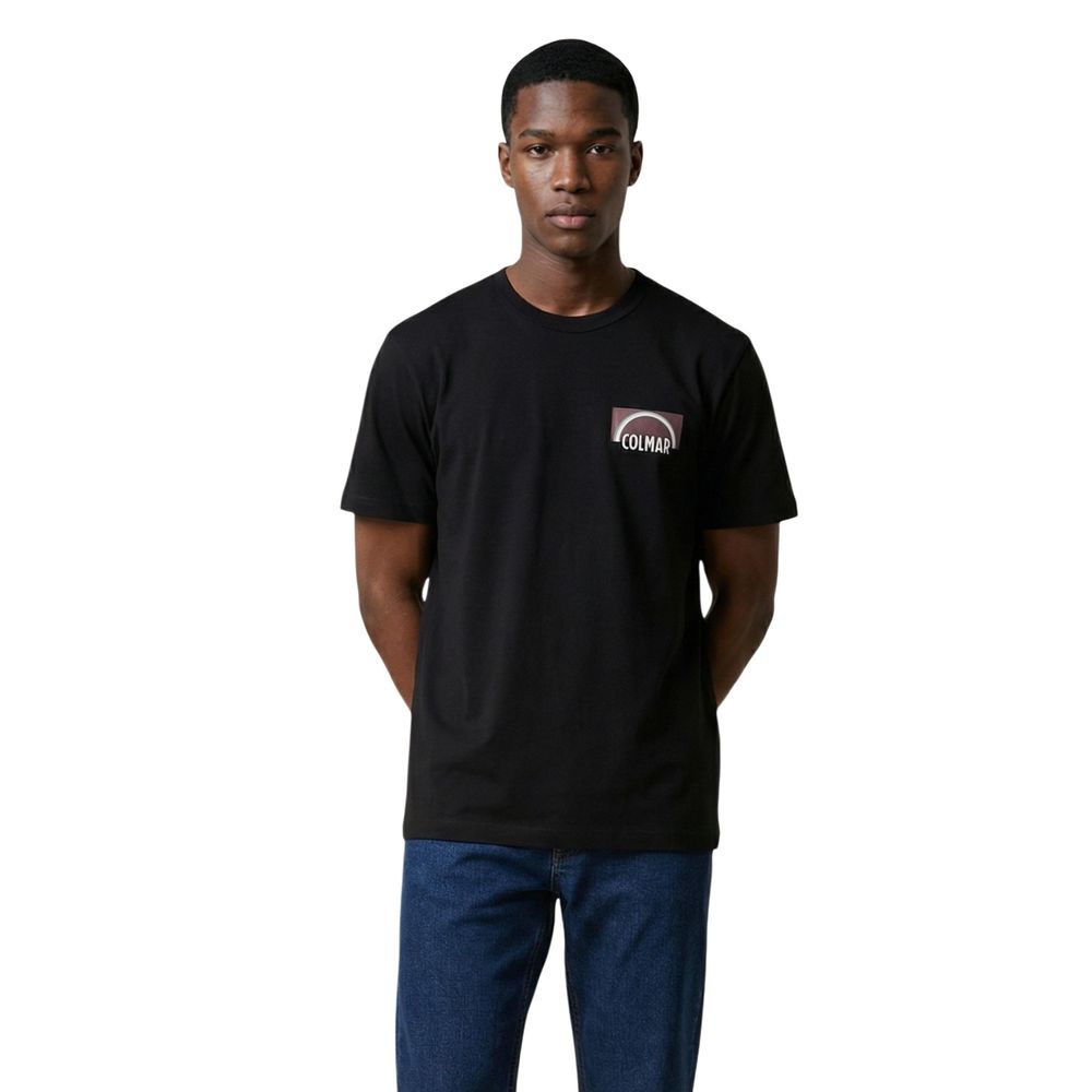 Colmar Originals Black Cotton T-Shirt | Regal Royce