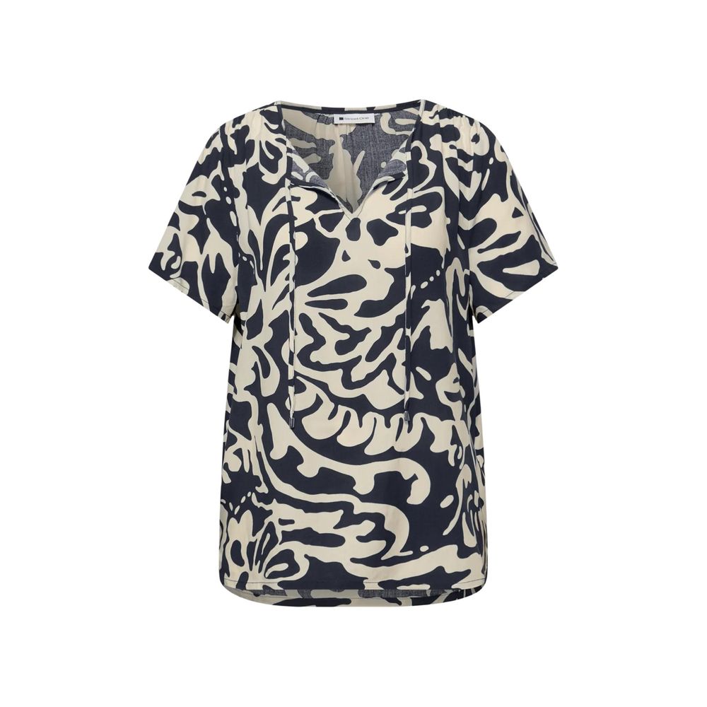 Street One Blue Viscose Blouse | Regal Royce