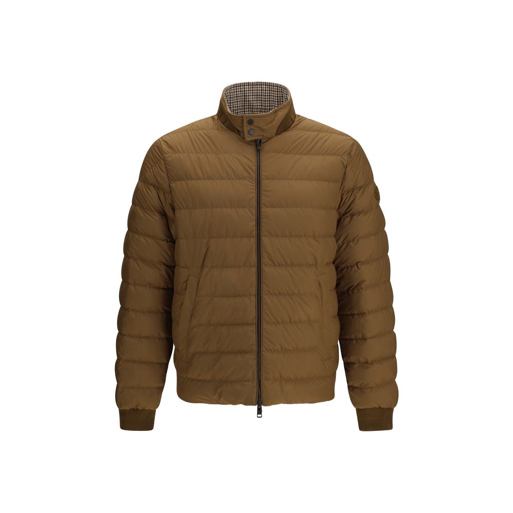 Moncler Brown Polyester Coat | Regal Royce