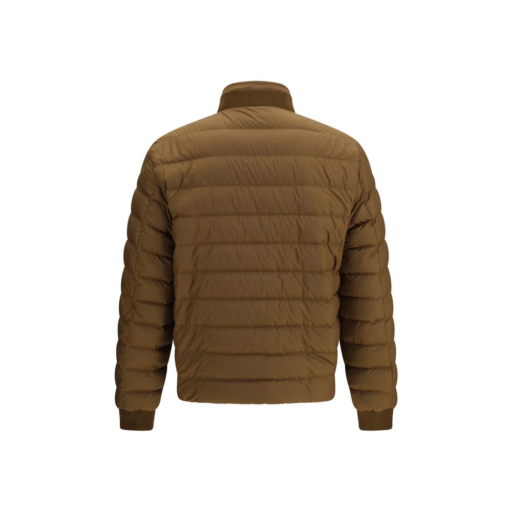 Moncler Brown Polyester Coat | Regal Royce