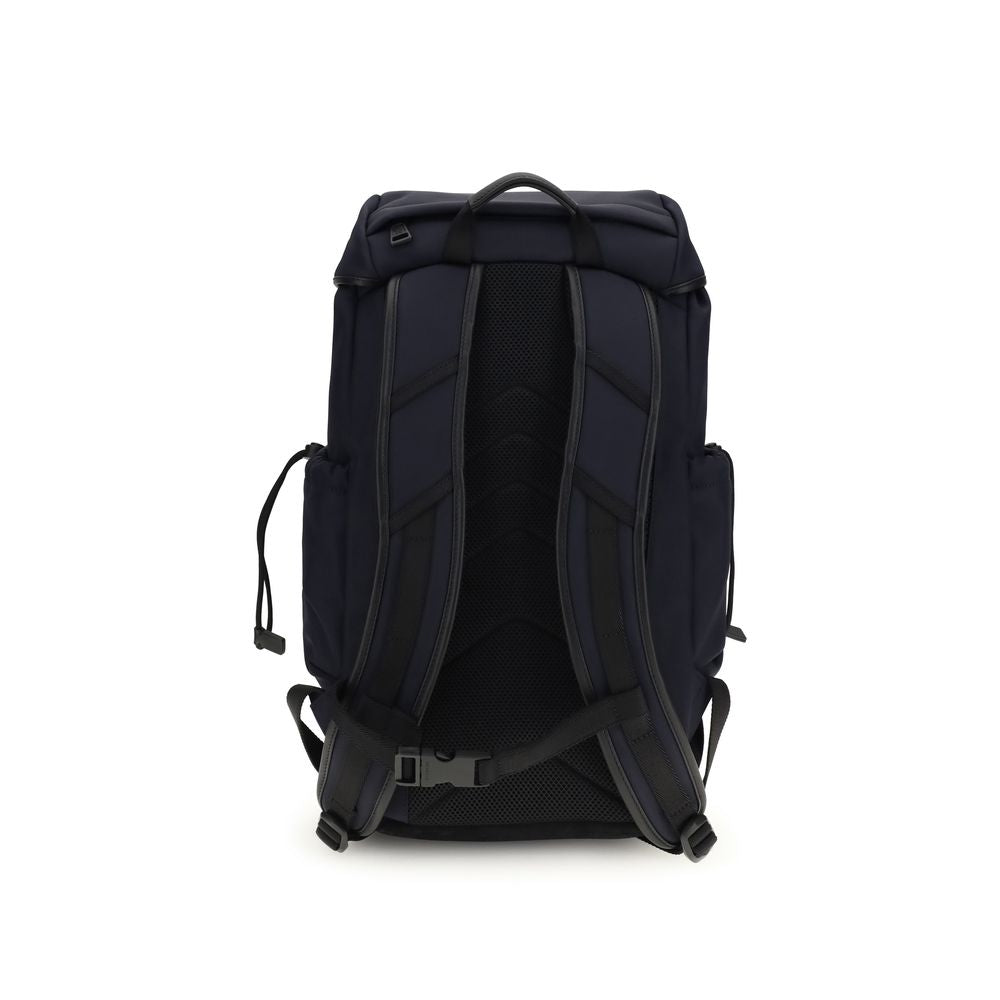 Moncler Blue Polyamide Backpack | Regal Royce