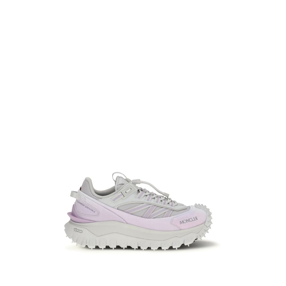Moncler Purple Polyester Athletic Sneakers | Regal Royce