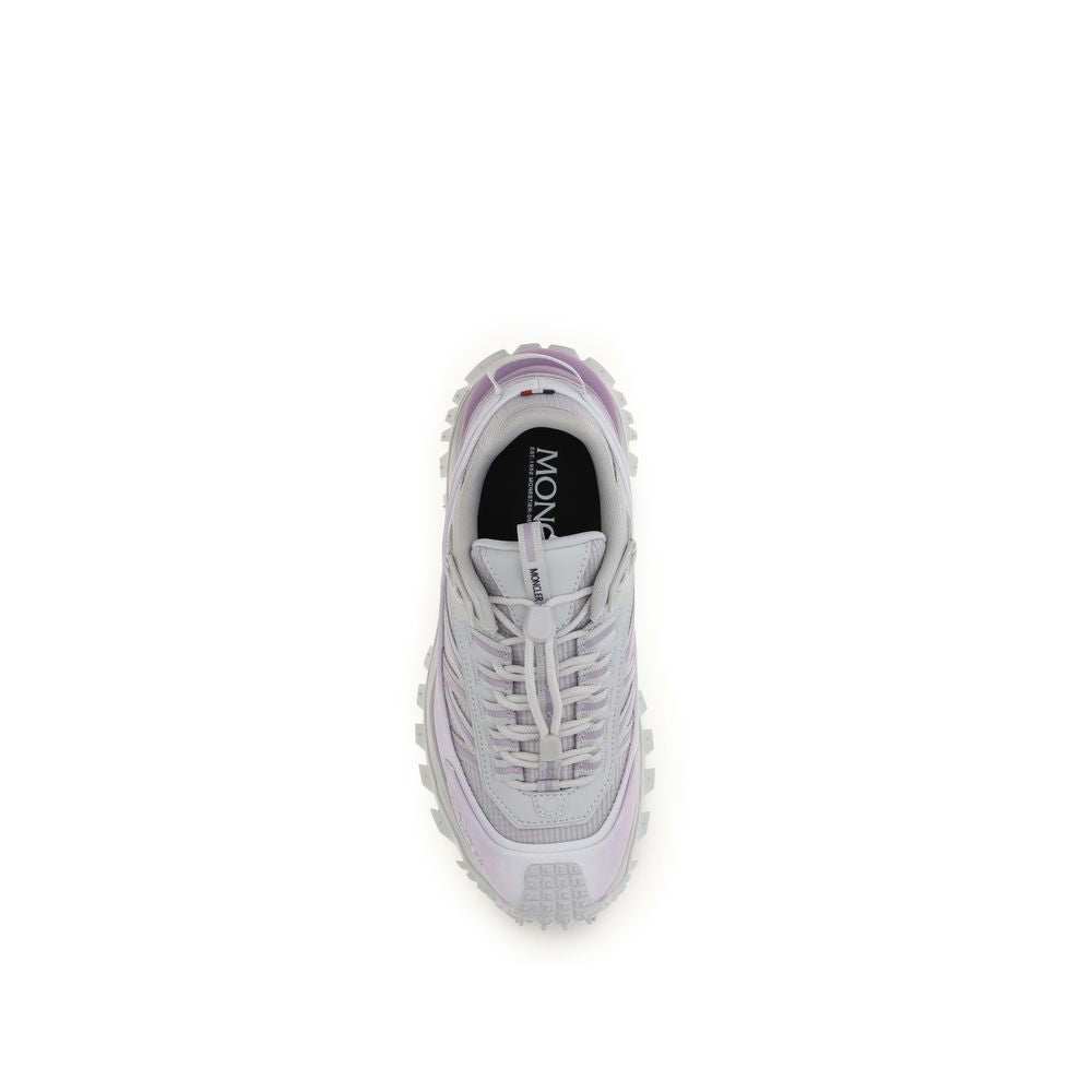 Moncler Purple Polyester Athletic Sneakers | Regal Royce