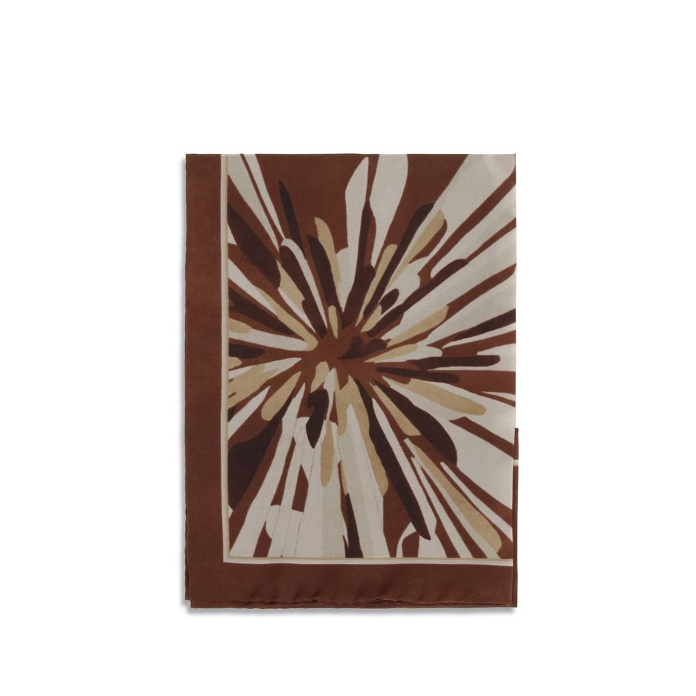 Brunello Cucinelli Bordeaux Silk Scarf | Regal Royce