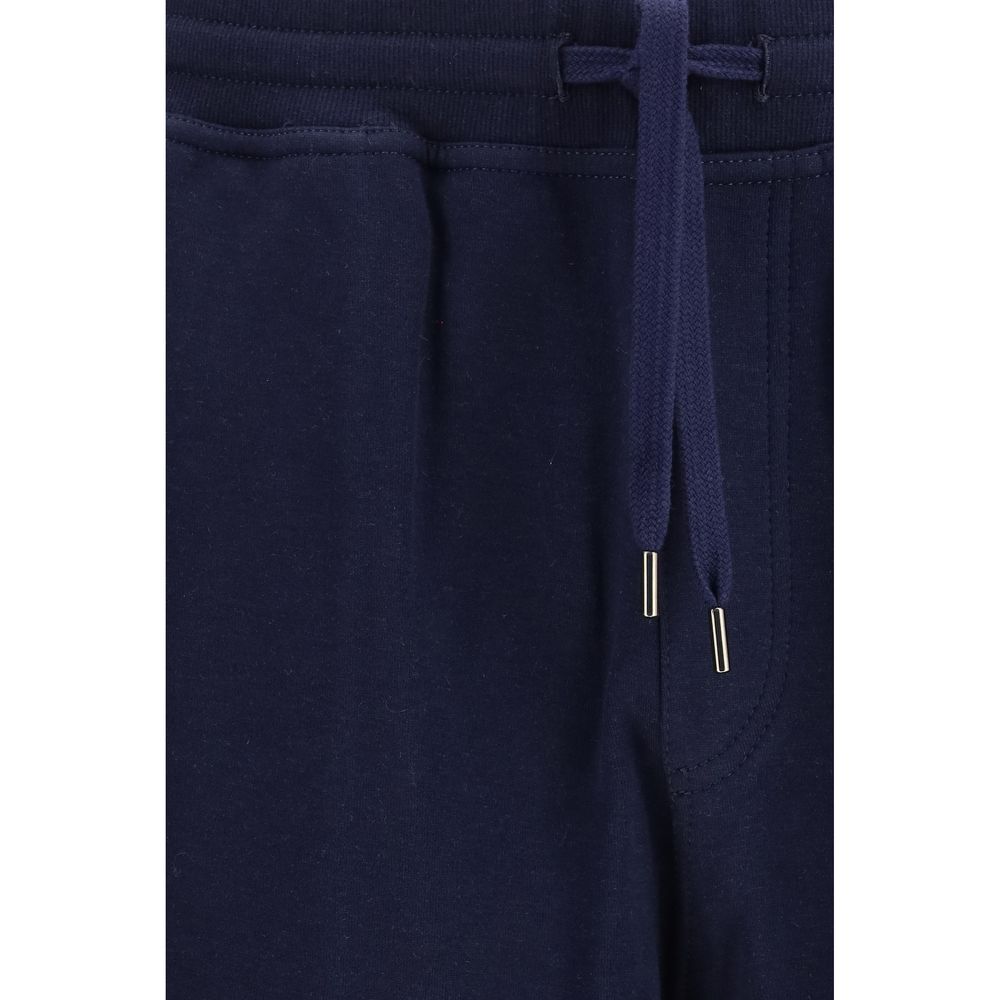 Brunello Cucinelli Blue Cotton Bermuda Shorts | Regal Royce