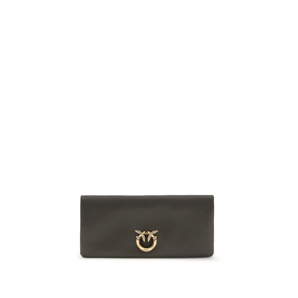 PINKO Bicolor Calf Leather Bos Taurus Clutch Bag | Regal Royce