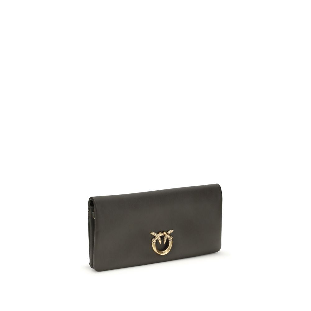 PINKO Bicolor Calf Leather Bos Taurus Clutch Bag | Regal Royce