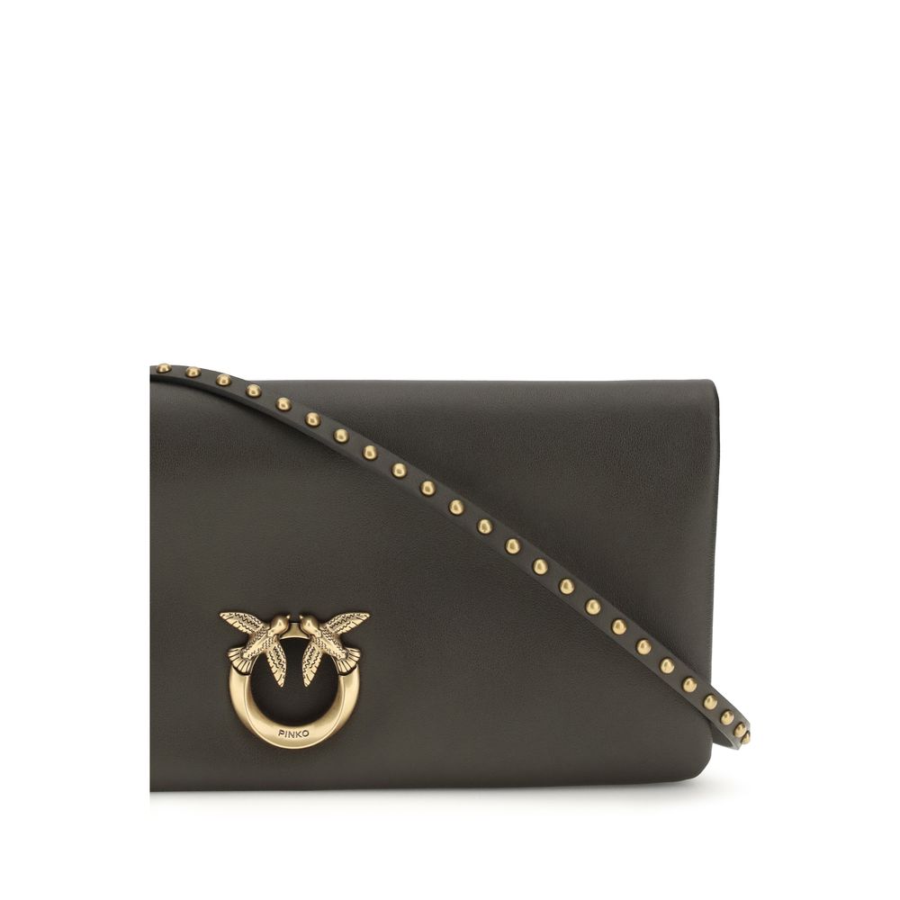 PINKO Bicolor Calf Leather Bos Taurus Clutch Bag | Regal Royce