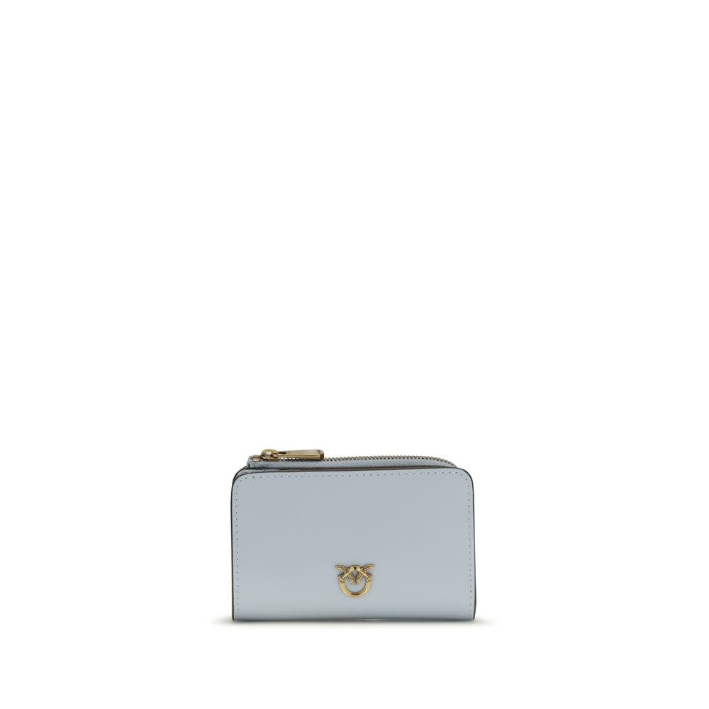 PINKO Blue Calf Leather Bos Taurus Wallet | Regal Royce