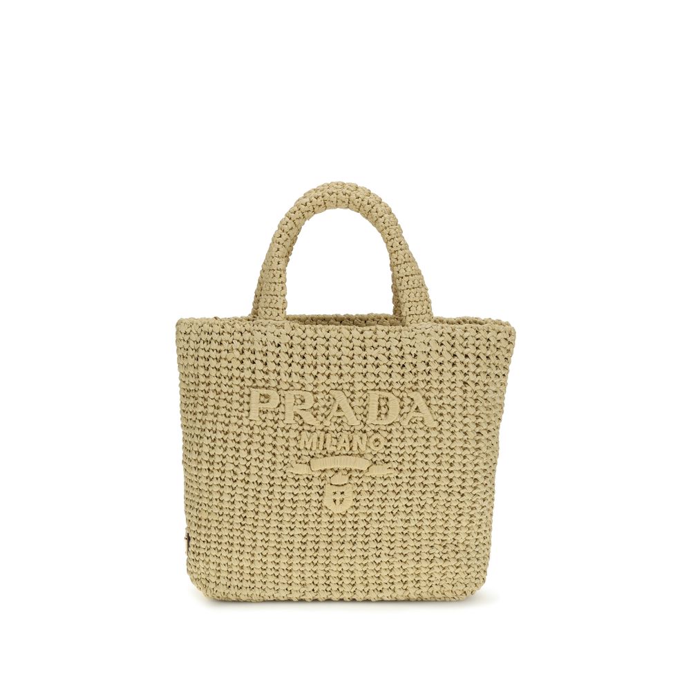 Prada Beige Viscose Handbag | Regal Royce
