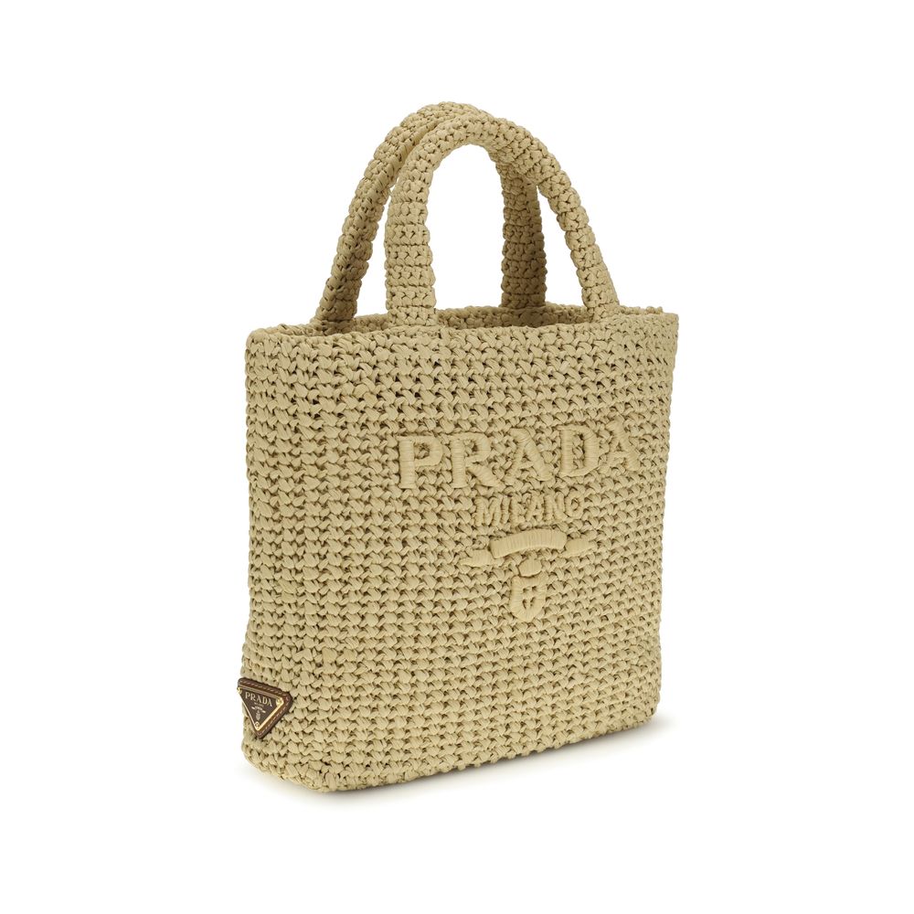 Prada Beige Viscose Handbag | Regal Royce