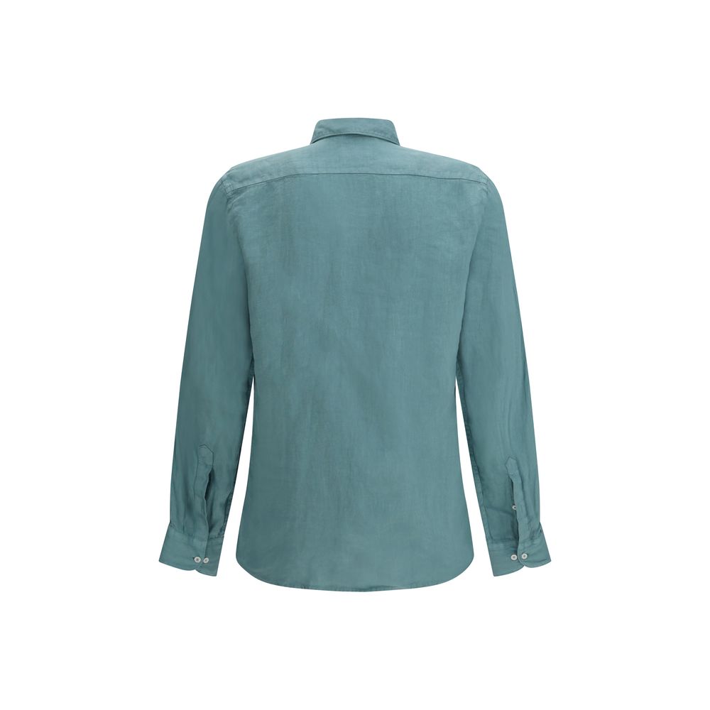 Brooksfield Bicolor Linen Shirt | Regal Royce