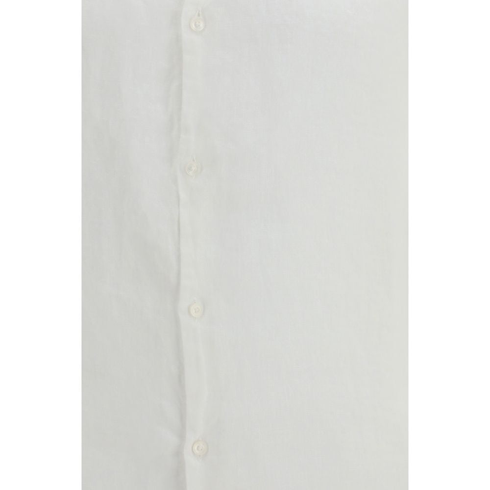 Brooksfield White Linen Dress Shirt | Regal Royce