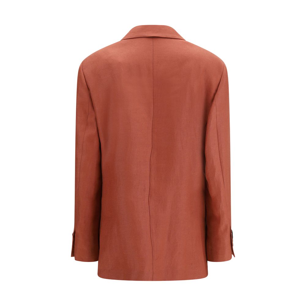 Brunello Cucinelli Multicolor Linen Blazer | Regal Royce