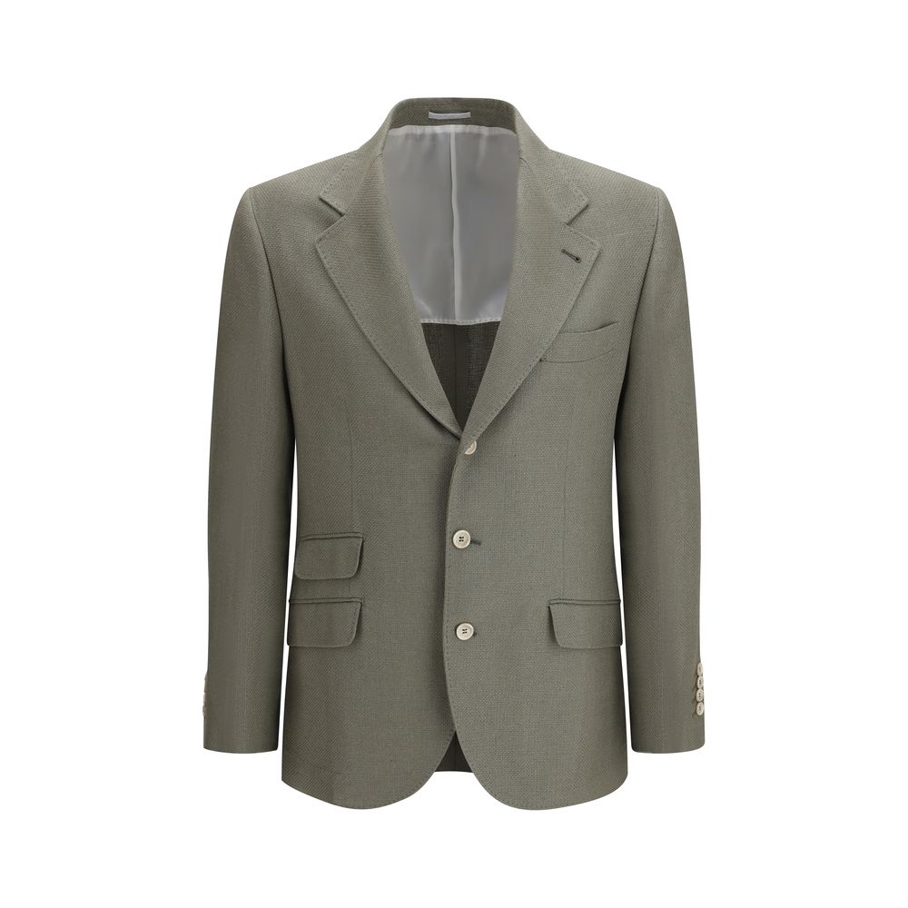 Brunello Cucinelli Bicolor Silk Coat | Regal Royce