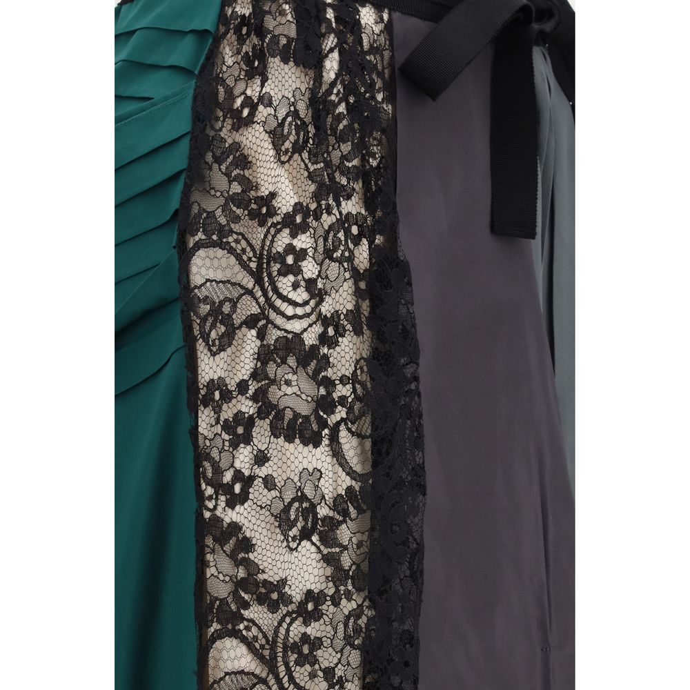 Prada Multicolor Silk Midi Skirt | Regal Royce