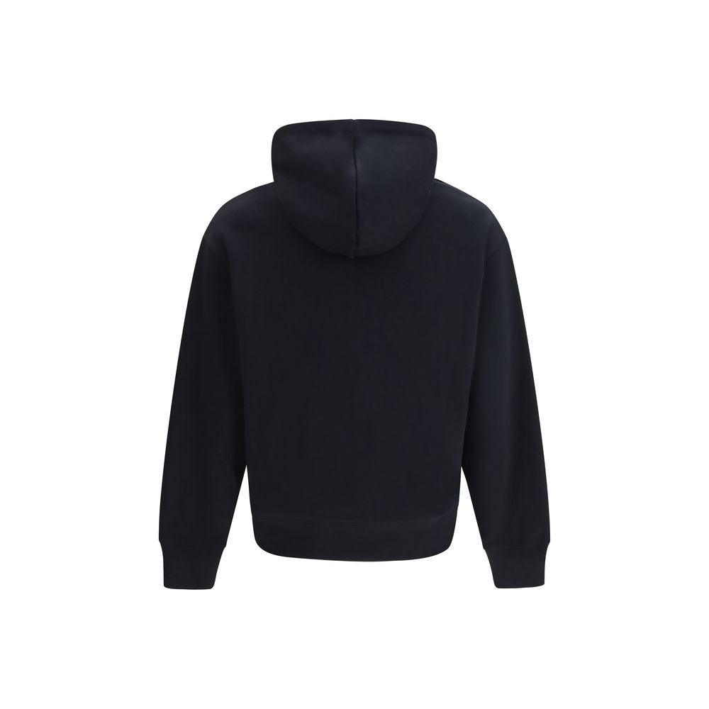 Maison Kitsuné Black Cotton Sweatshirt | Regal Royce