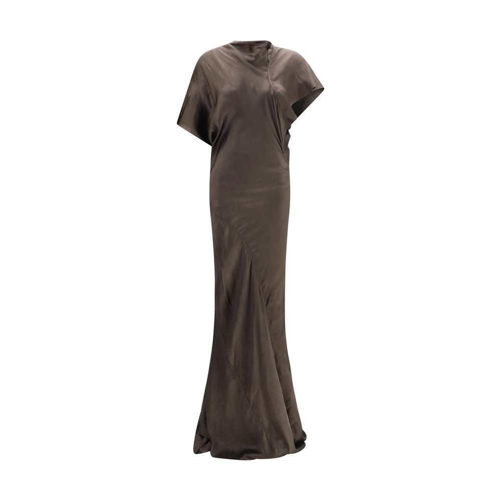 Rick Owens Brown Copper Long Dress | Regal Royce