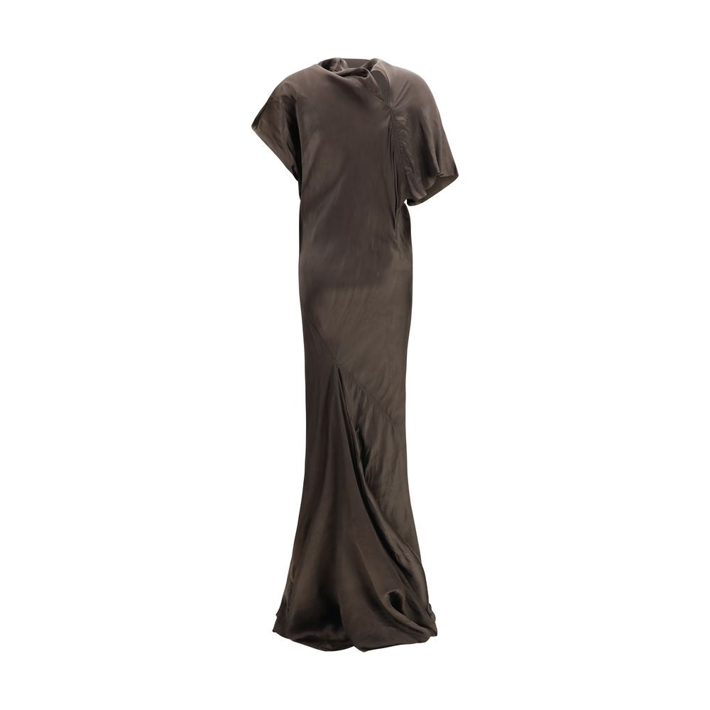 Rick Owens Brown Copper Long Dress | Regal Royce