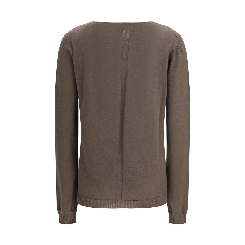 Rick Owens Gray Wool Oves Aries Sweatshirt | Regal Royce