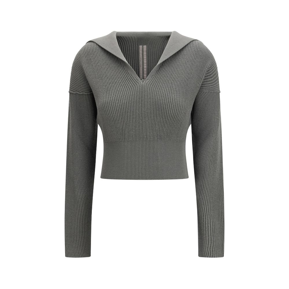 Rick Owens Bicolor Wool Oves Aries Sweatshirt | Regal Royce