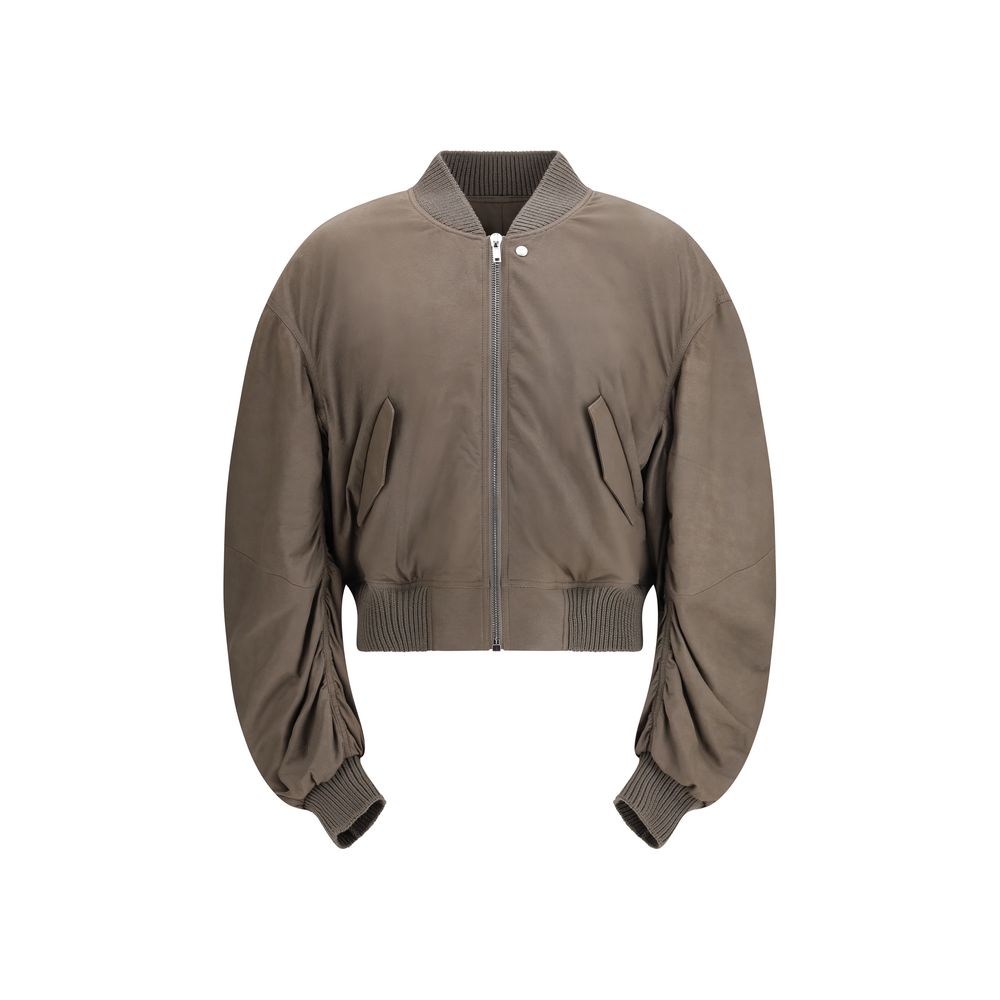 Rick Owens Gray Lamb Ovis Aries Aries Bomber | Regal Royce