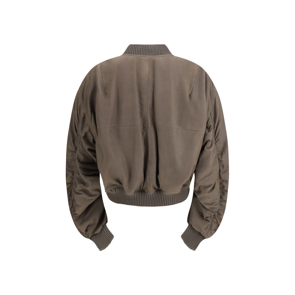 Rick Owens Gray Lamb Ovis Aries Aries Bomber | Regal Royce
