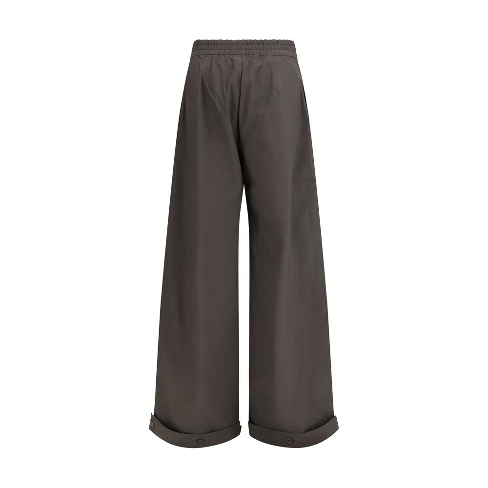 SA SU PHI Gray Cotton Casual Pants | Regal Royce