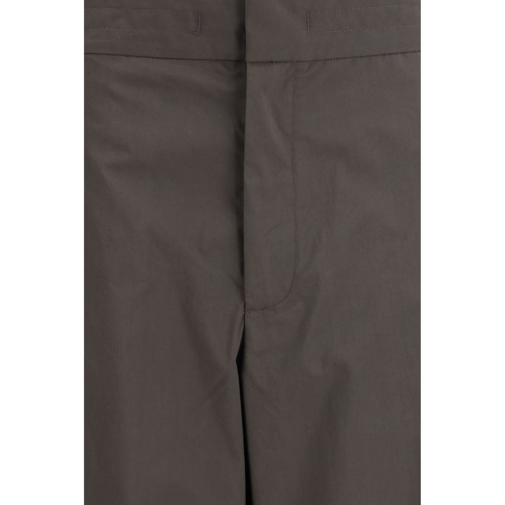 SA SU PHI Gray Cotton Casual Pants | Regal Royce