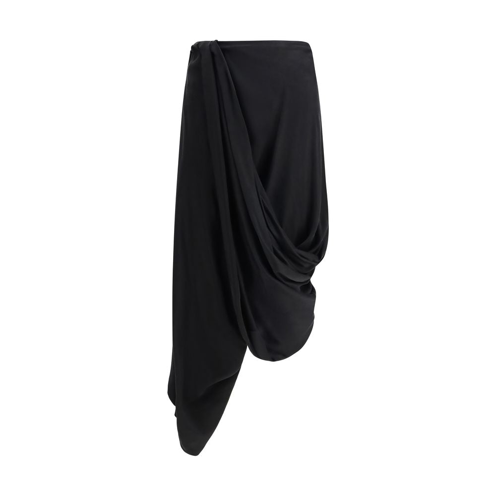 Maison Margiela Black Copper Midi Skirt | Regal Royce