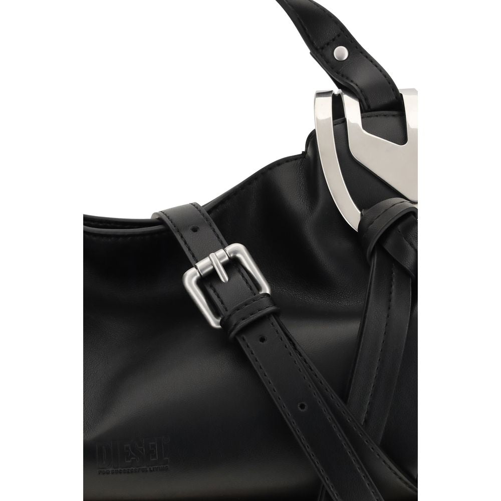 Diesel Black Calf Leather Bos Taurus Handbag | Regal Royce