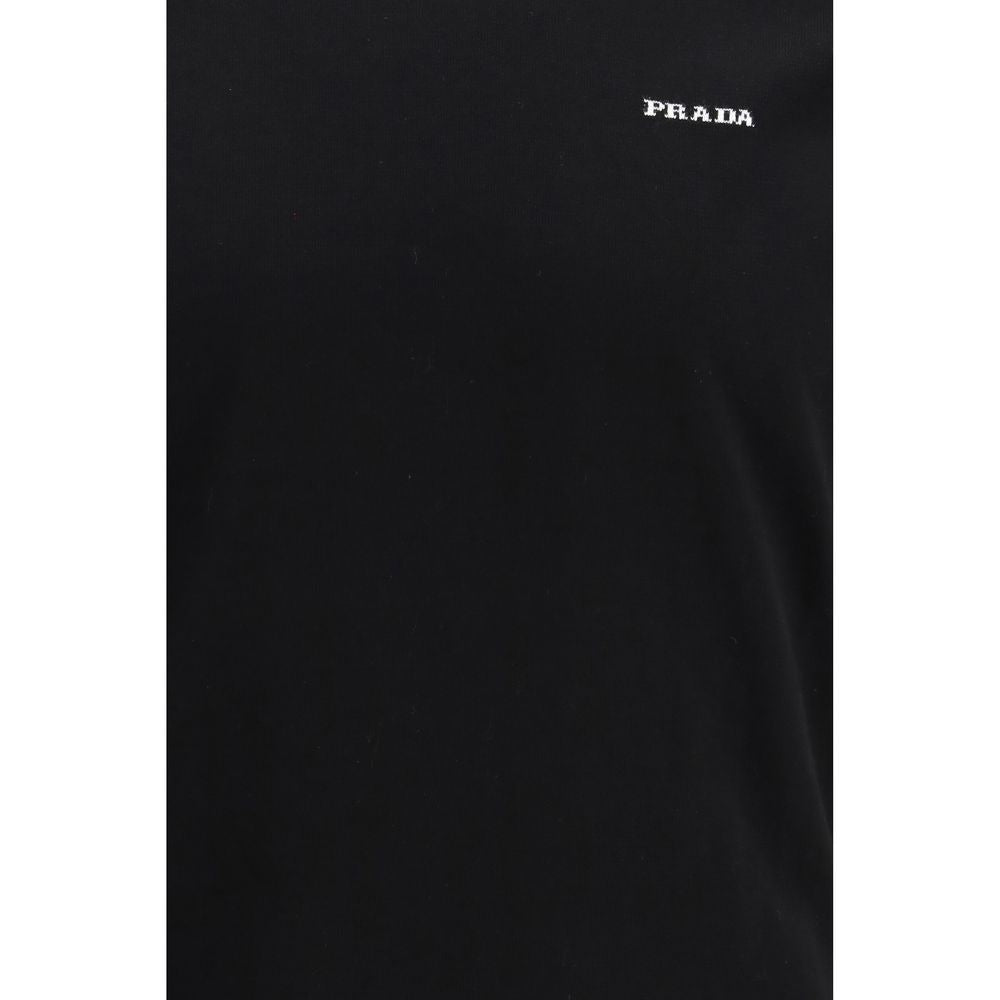 Prada Black Cotton T-Shirt | Regal Royce