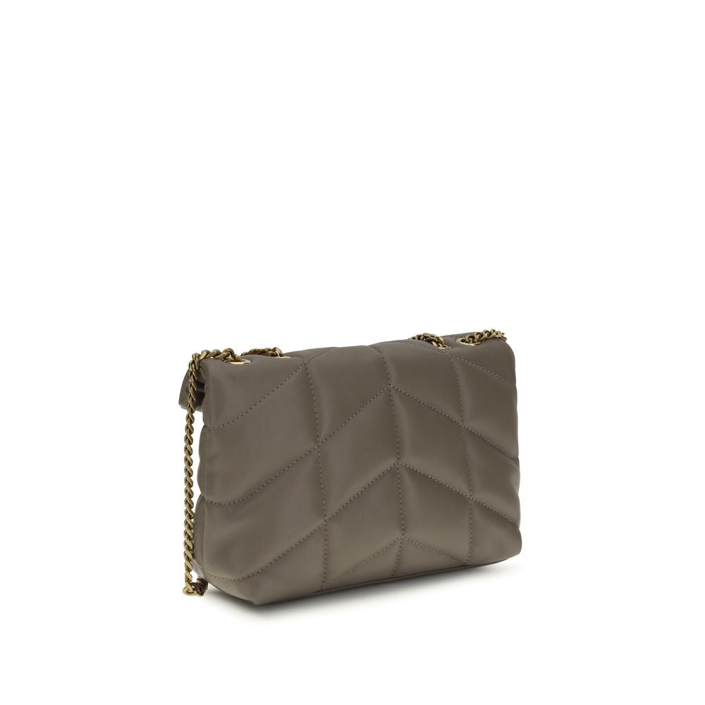 Saint Laurent Gray Lamb Ovis Aries Aries Shoulder Bag | Regal Royce