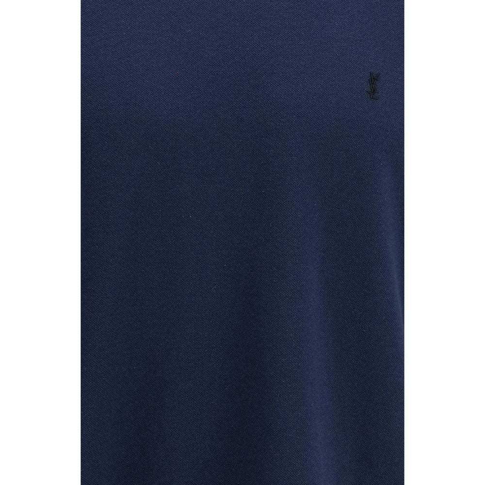 Saint Laurent Blue Cotton T-Shirt | Regal Royce