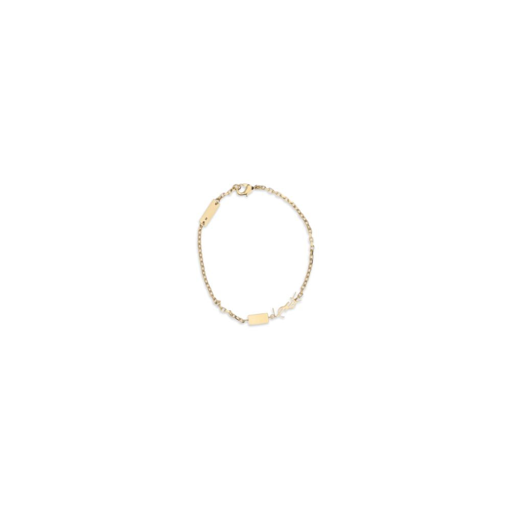 Saint Laurent Gold Brass Bracelet | Regal Royce