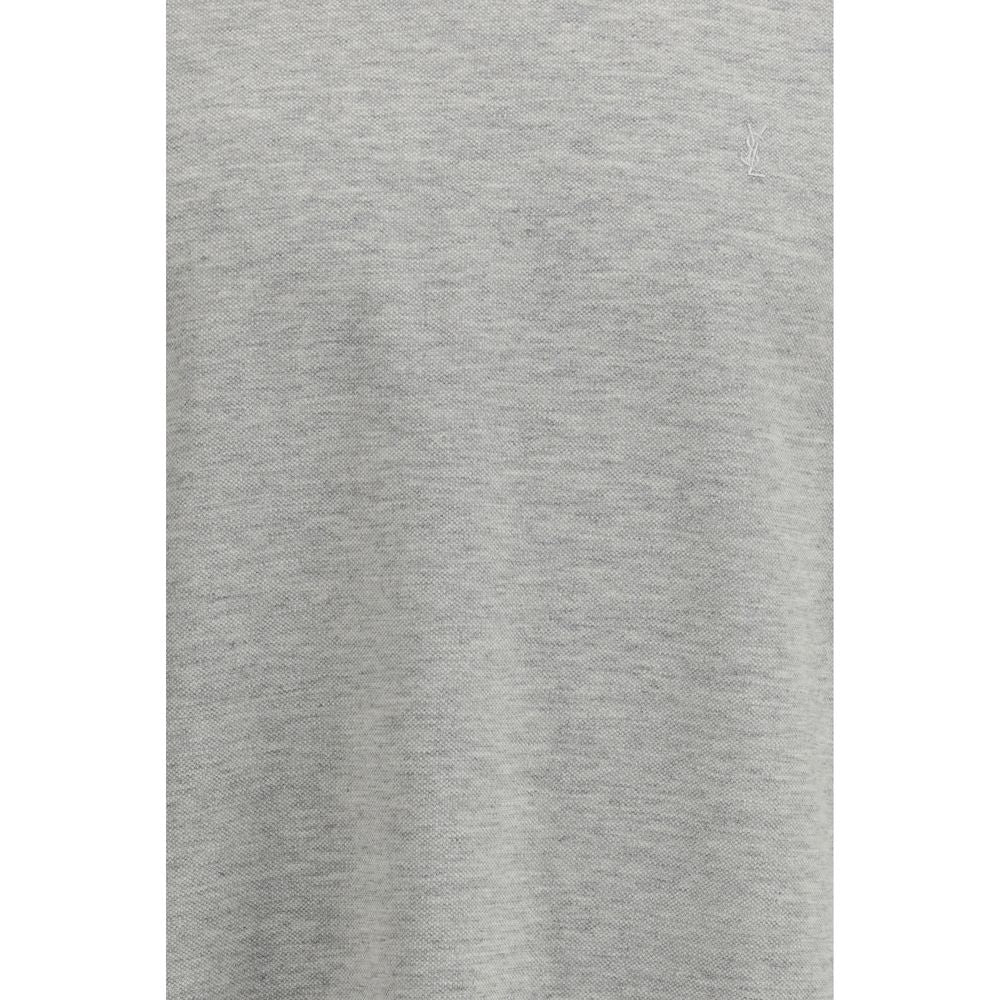 Saint Laurent Gray Cotton T-Shirt | Regal Royce