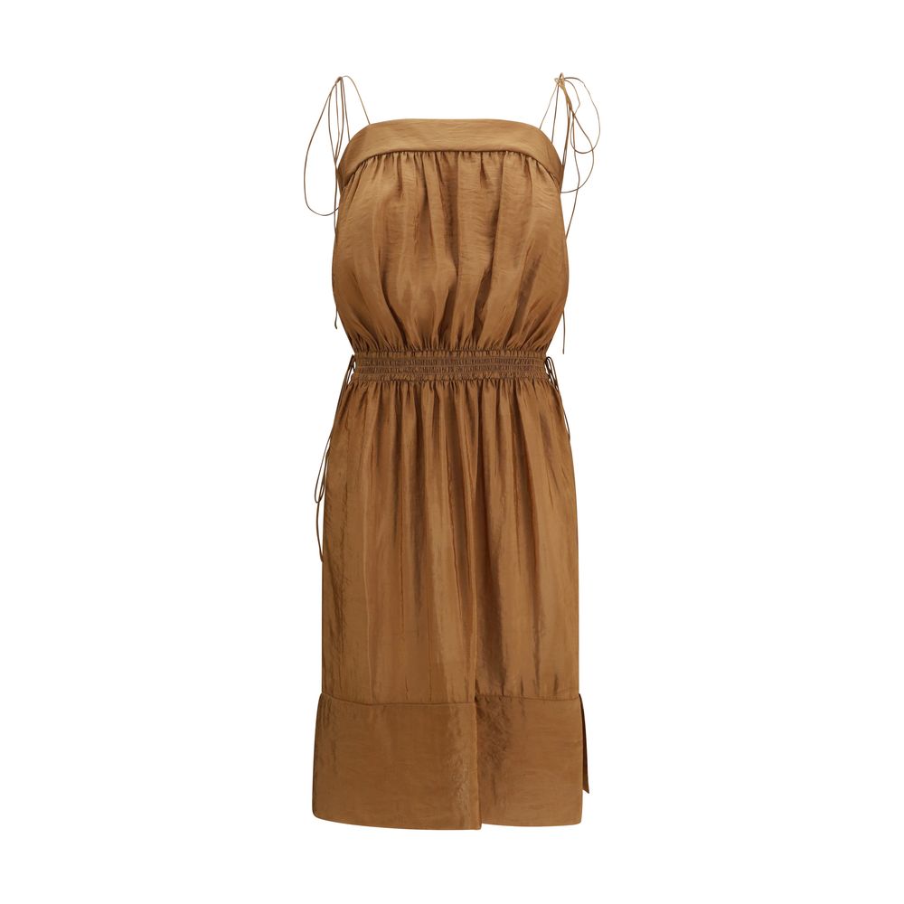 Saint Laurent Beige Polyester Casual Dress | Regal Royce