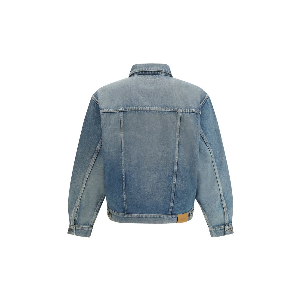 Saint Laurent Blue Cotton Denim Jacket | Regal Royce