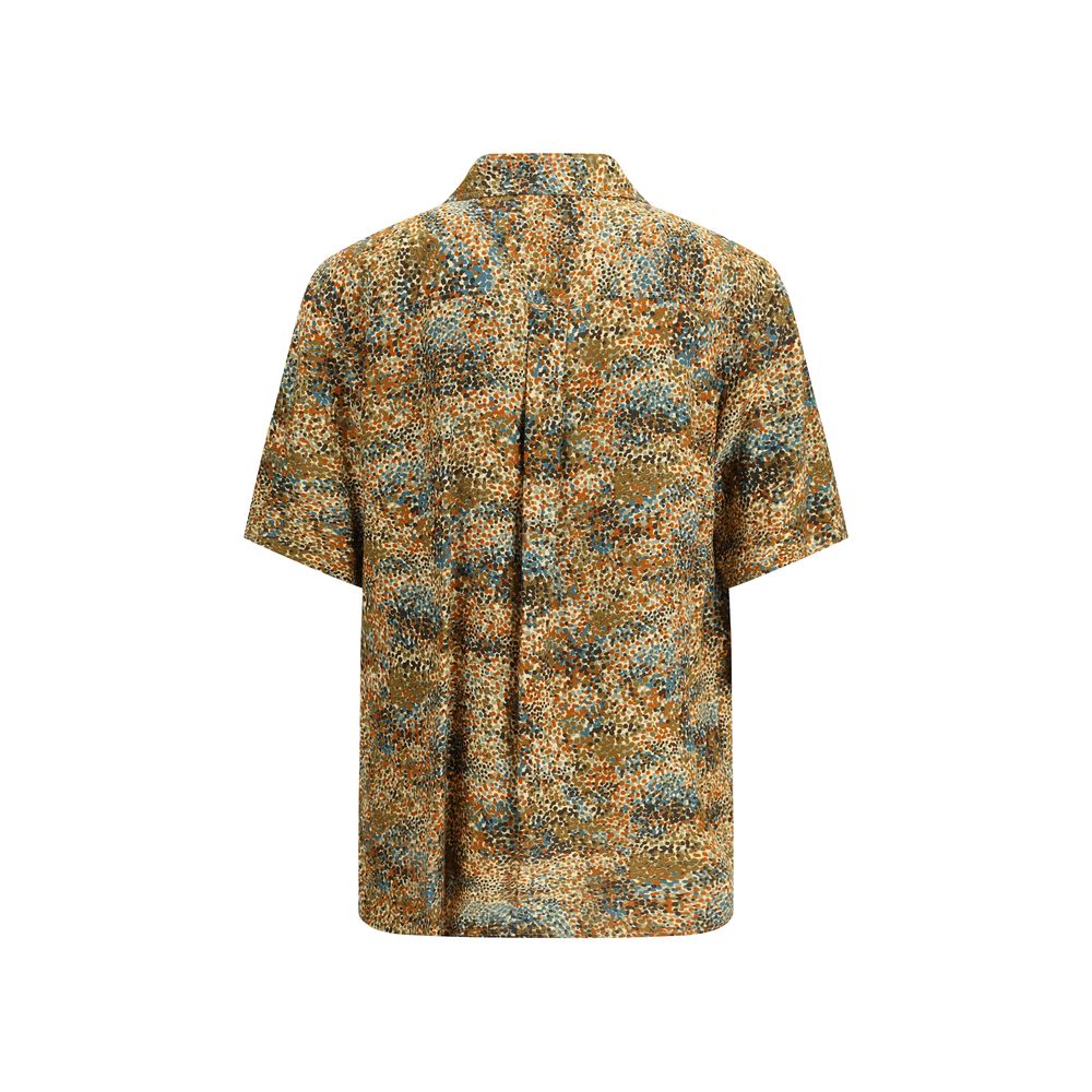 Saint Laurent Multicolor Viscose Pattern Shirt | Regal Royce