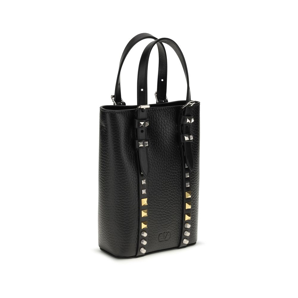 Valentino Garavani Black Calf Leather Bos Taurus Other Accessories | Regal Royce