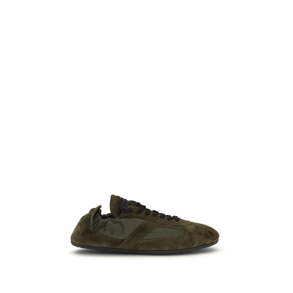 Proenza Schouler Bicolor Calf Leather Bos Taurus Low Top Sneakers | Regal Royce