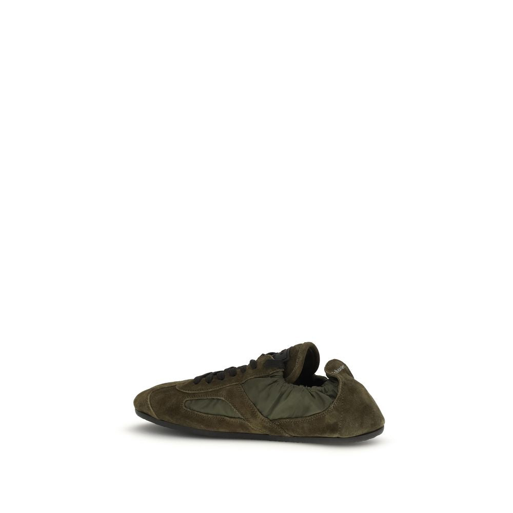 Proenza Schouler Bicolor Calf Leather Bos Taurus Low Top Sneakers | Regal Royce