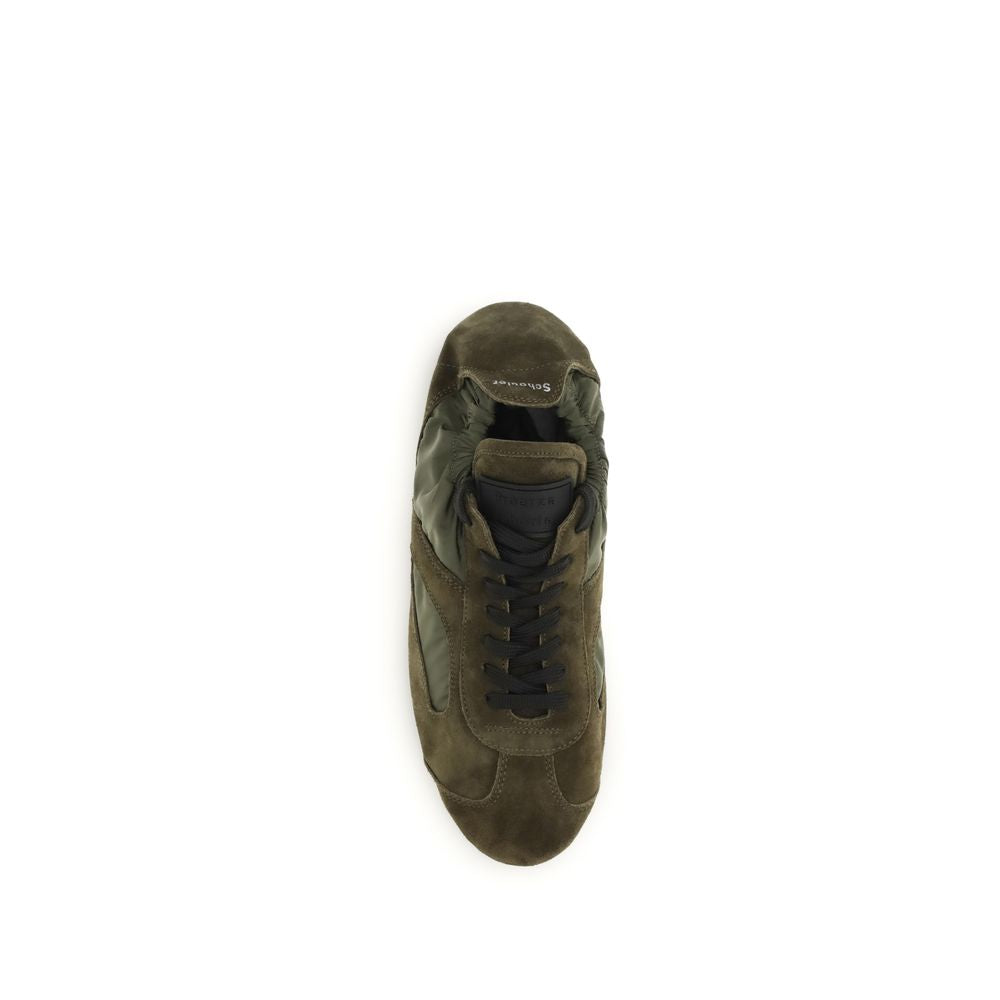 Proenza Schouler Bicolor Calf Leather Bos Taurus Low Top Sneakers | Regal Royce