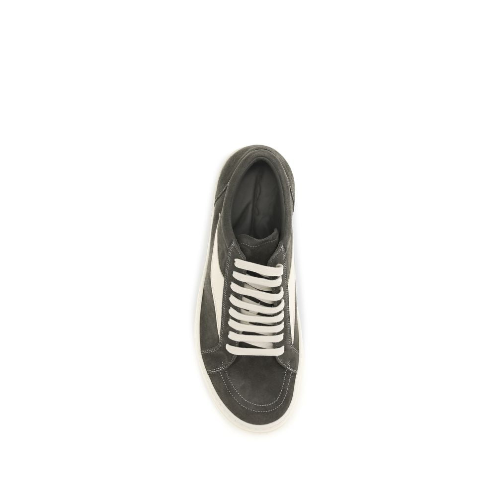 Rick Owens Black Cotton High Top Sneakers | Regal Royce